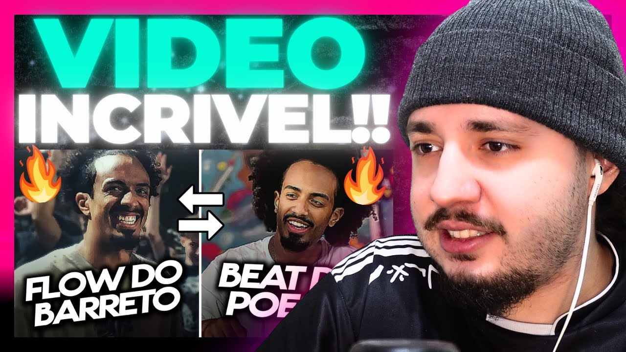Como ficam essas RIMAS em outro BEAT? 🎧 | REACT BAUEB