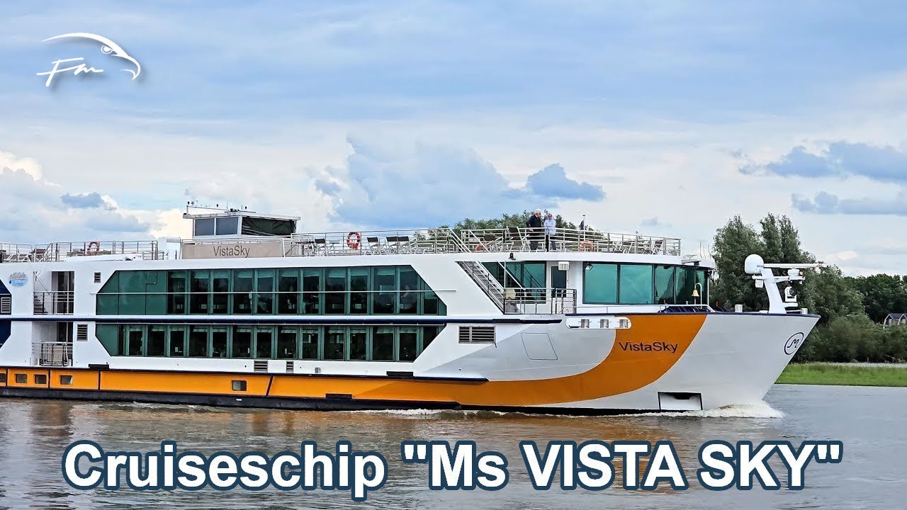 ⚓ Cruiseschip Mps VISTA SKY: Opvaart op de IJssel
