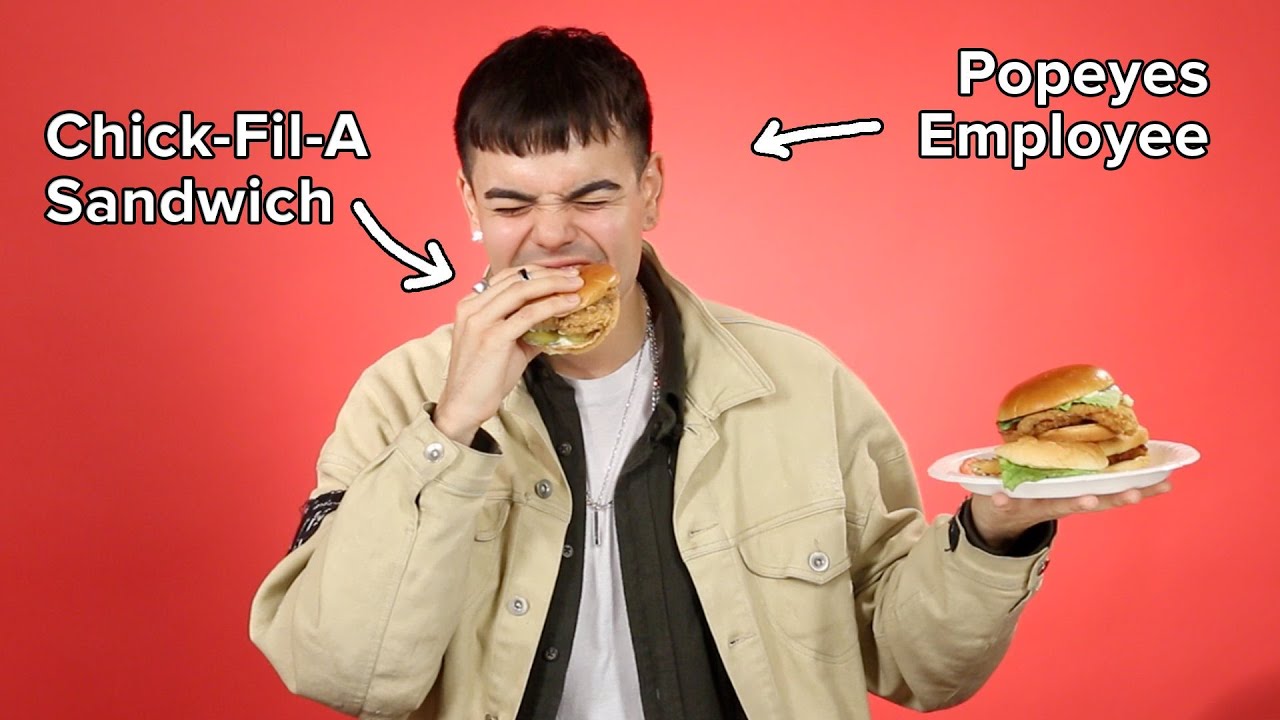 Fast Food Employees Rate Each Other's Chicken Sandwiches