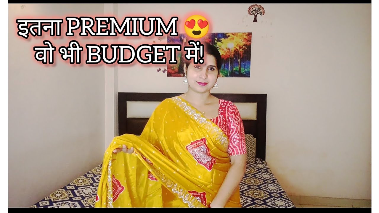 Premium Look Meesho Products|Budget Friendly Saree Haul | Honest Review 