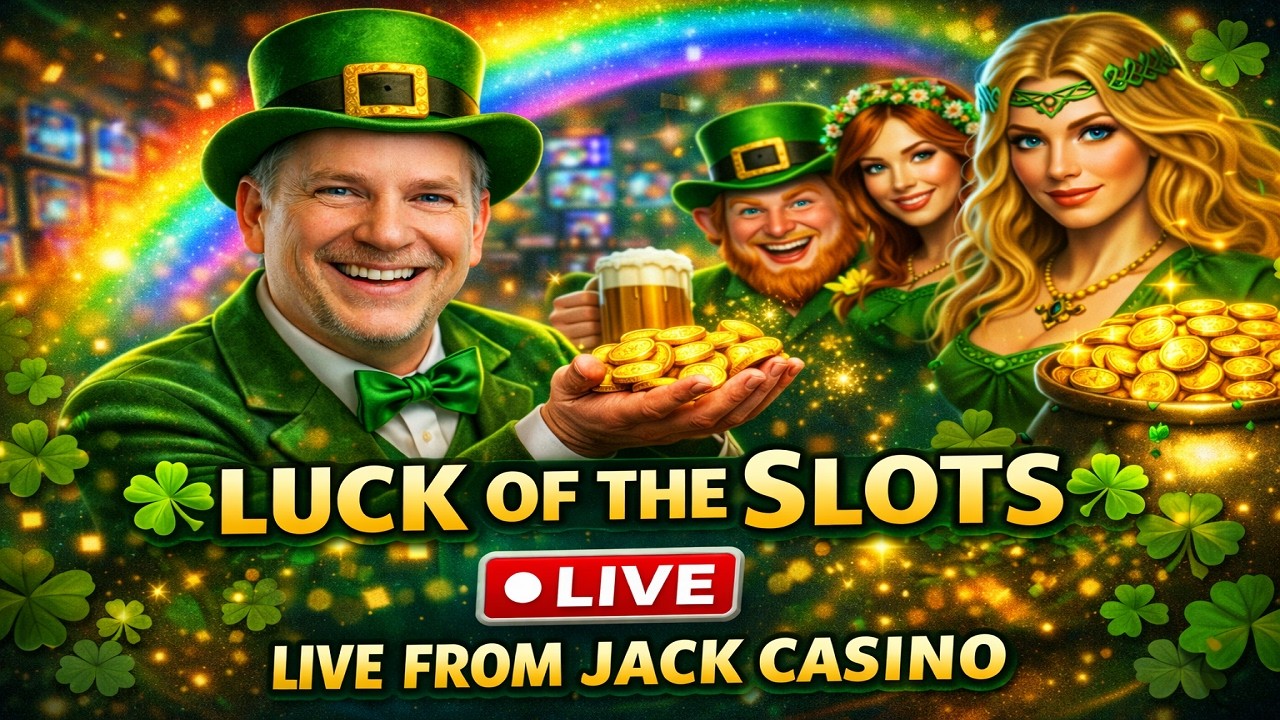 🔴 $3,000 for → St. Patrick's Day JACKPOTS at JACK CLEVELAND! Big Payback LIVE!