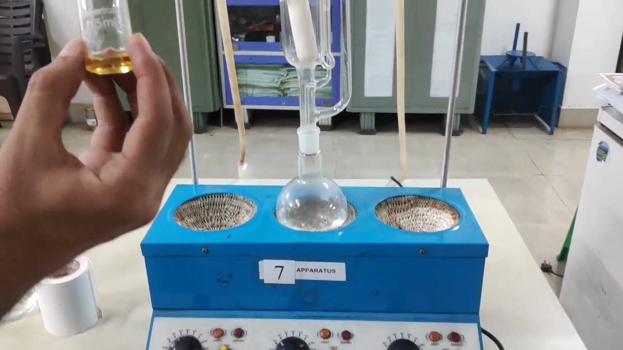 Soxhlet apparatus- Traditional || Oil Extraction || Fat Analysis