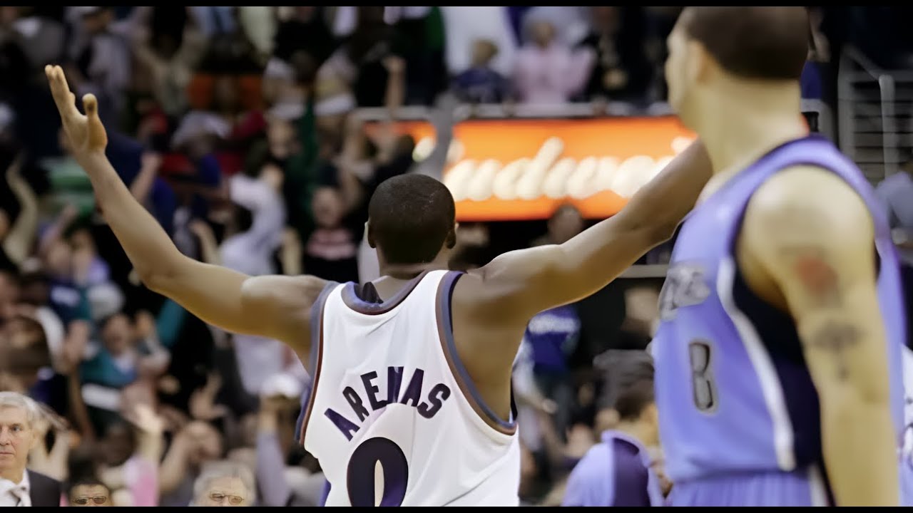 2007 NBA Utah Jazz at Washington Wizards, January 15, 2007, Arenas 51-Point Buzzer-Beating Game