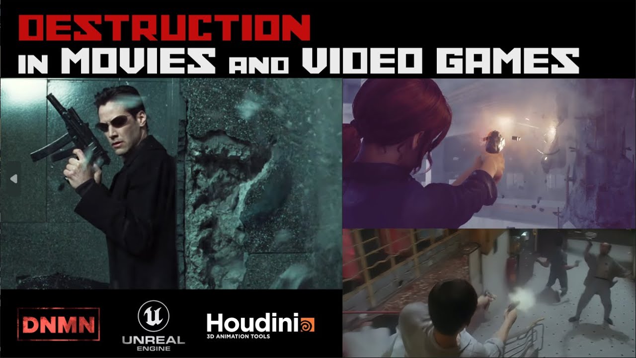 Destruction VFX in Movies and Video Games - Short Documentary by DNMN