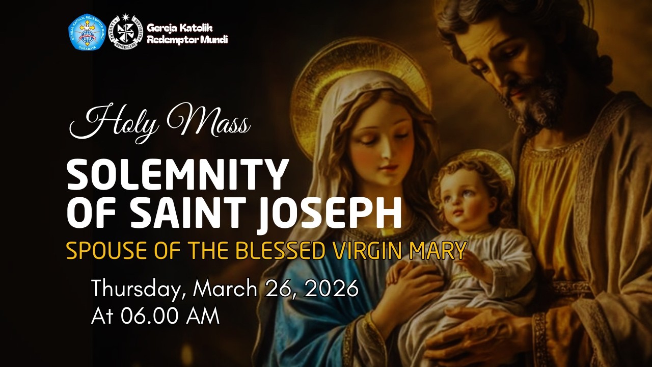 Holy Mass | Solemnity of Saint Joseph, Spouse of the Bl. Virgin Mary | March 19, 2026 | 06.00 AM