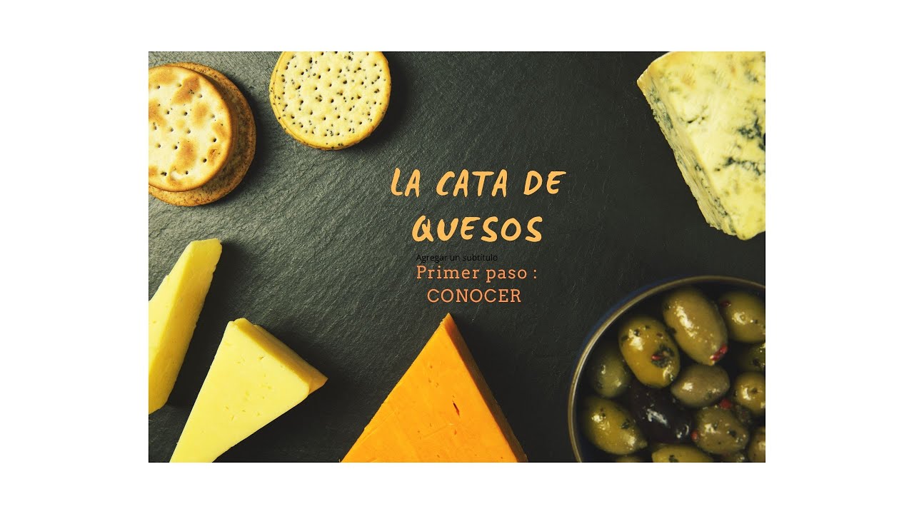 La cata de queso: primer paso. Conocer.