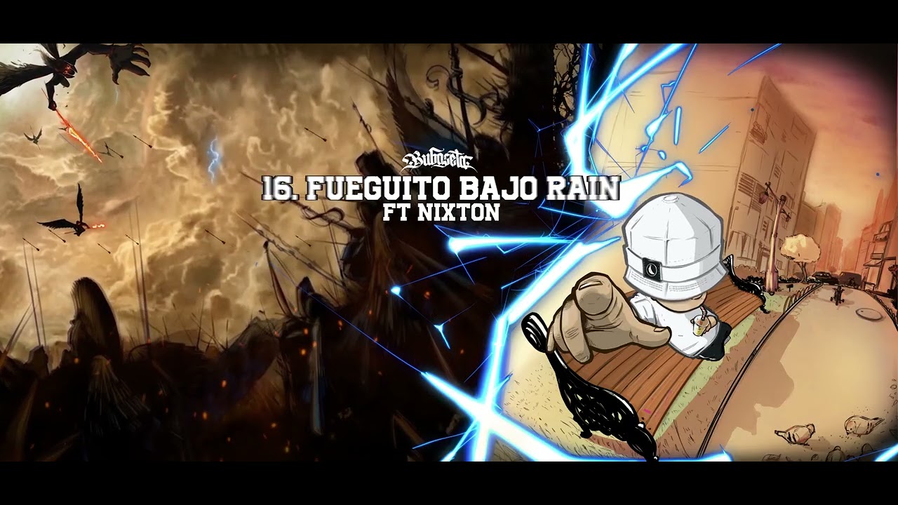 BUBASETA & NIXTON - FUEGUITO BAJO RAIN - TRACK 16 I NEKIEL (VISUALIZER OFICIAL)