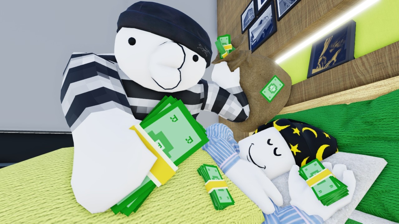 Roblox運営に削除されかけてる強盗シミュレーターやってみた【ロブロックス】