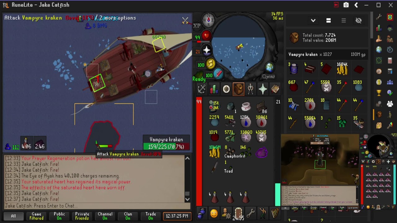 OSRS Stream-I'm Not Leaving The Boat