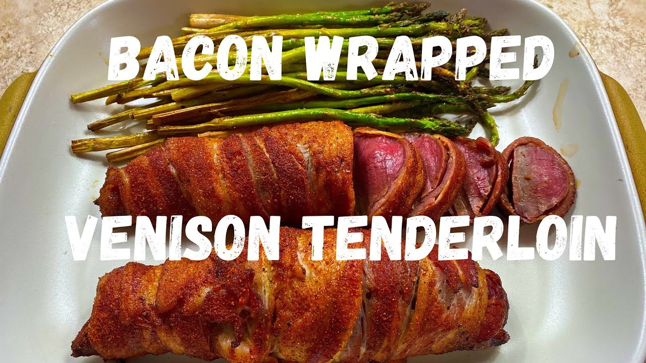 Bacon Wrapped Deer Tenderloin on a Traeger Grill | Smoked Venison Tenderloin | Deek Outdoors
