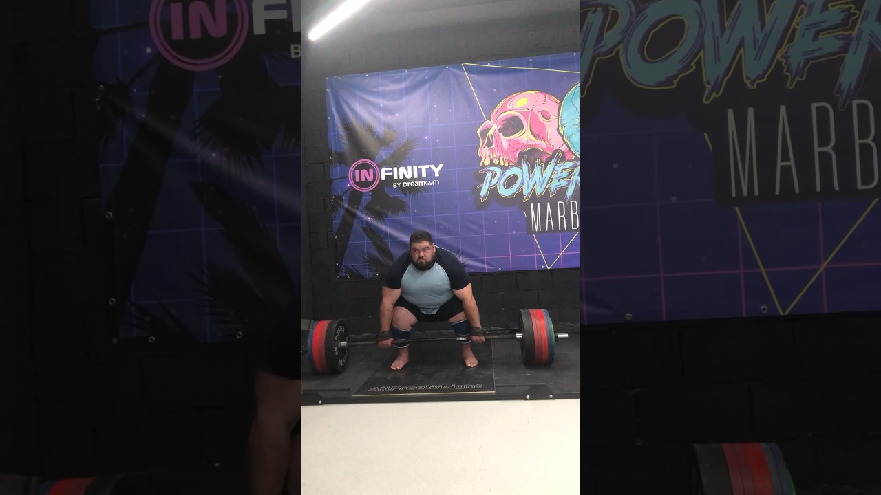 R&Eacute;CORD 360kg CON PAUSA #antoniomasmas #powerlifting