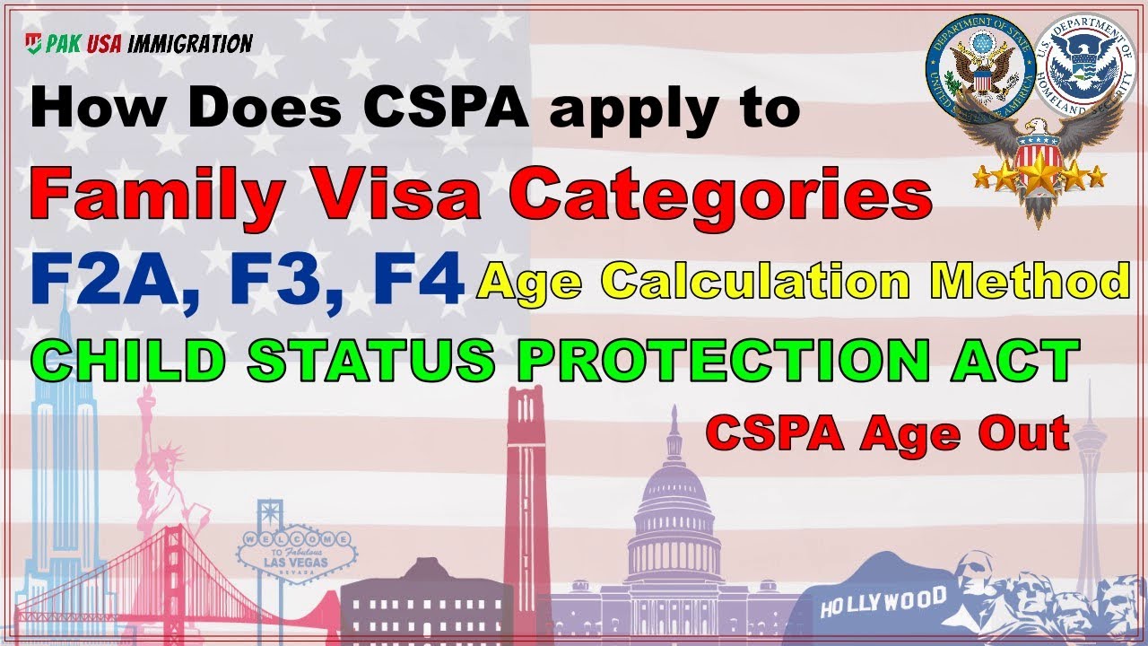 Family Categories Age Out and CSPA Age Calculation - Urdu | Pak USA Immigration