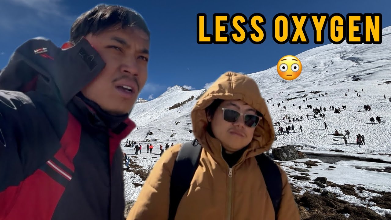 We Couldn’t Breathe at Zero Point 😵 | North Sikkim Ride |