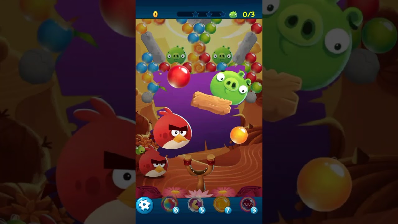 Angry Birds POP Bubble Shooter - Level 195 to 199 Gameplay