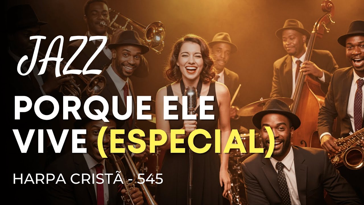 Jazz Gospel – Harpa Cristã 545 “Porque Ele Vive”