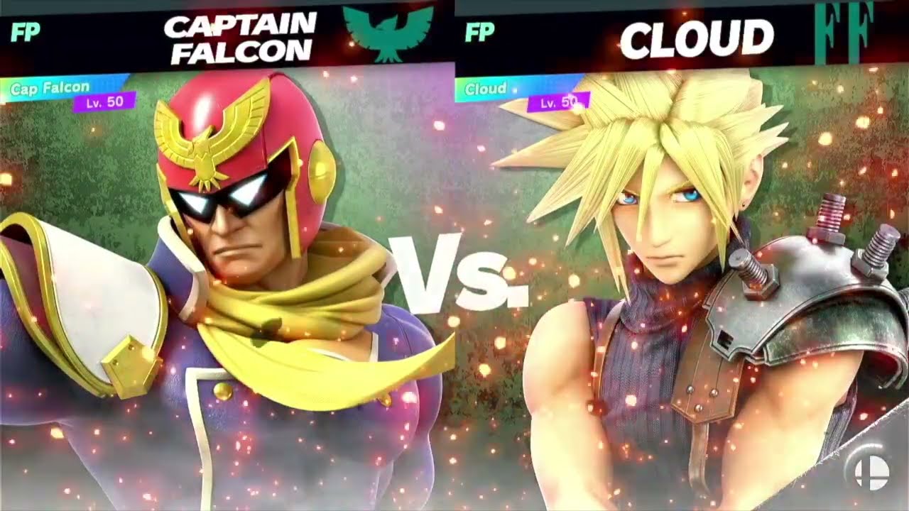 Super Smash Bros Ultimate Amiibo Fights 6pm Poll Captain Falcon vs Cloud