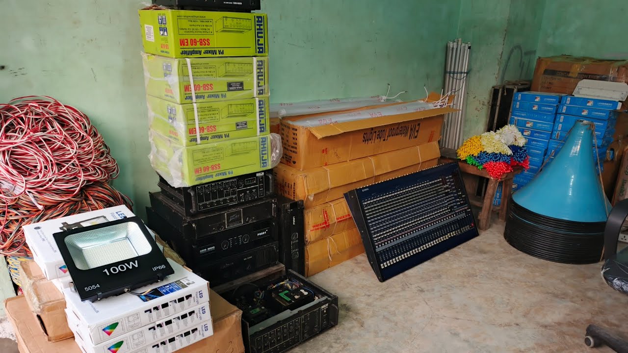 পুরাতন এর পাশাপাশি নতুন মাল বিক্রি হবে যার যে মাল লাগবো সরাসরি কল আজাদ সাউন্ড জামালপুর 01770-723214