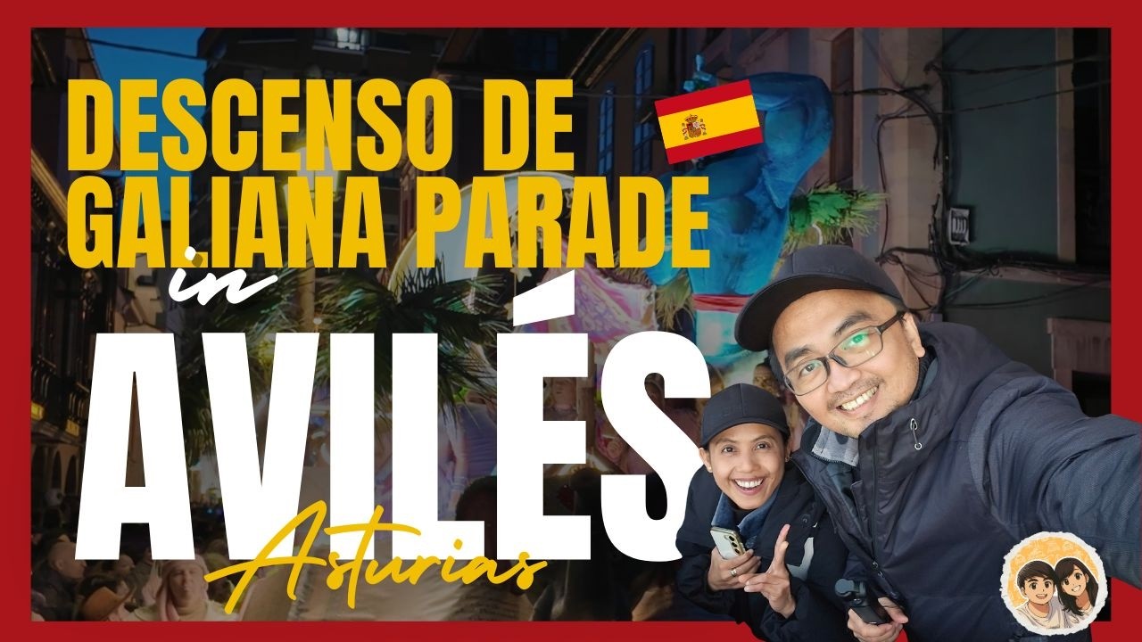 Descenso de Galiana 2026 🇪🇸 Карнавальный парад Авилес | ЭмДжей и семь