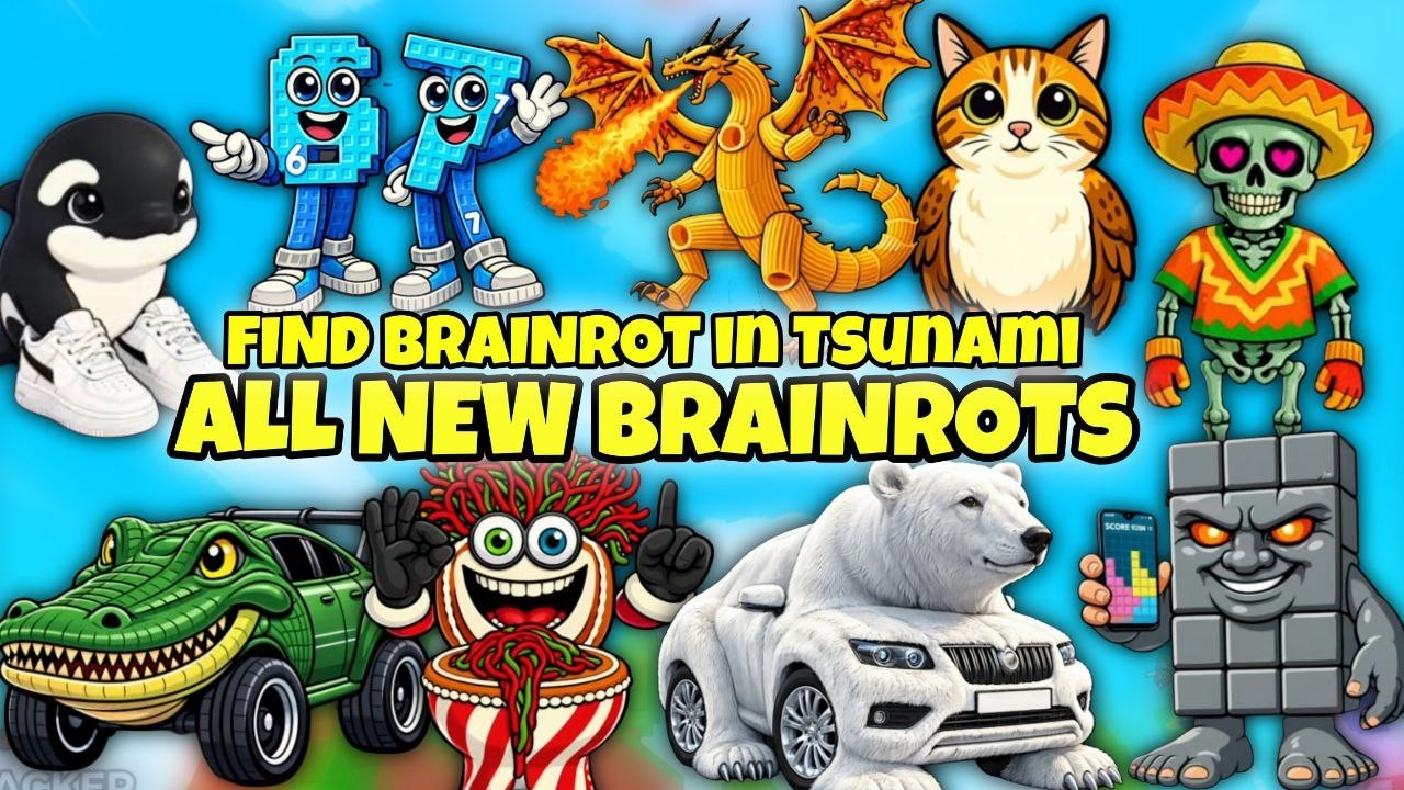 How to get ALL 101 BRAINROTS in Find Brainrot in Tsunami 145 | Roblox