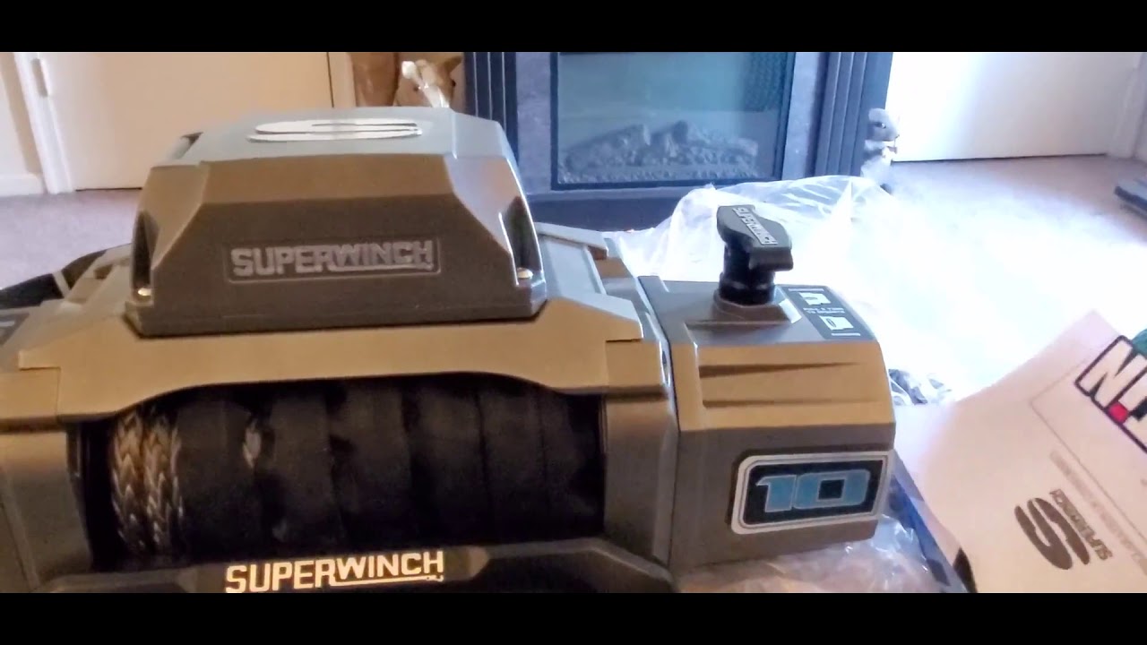 Superwinch SX10,000 Unboxing and first impression