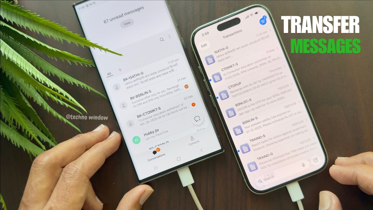 How to Transfer Text Messages From iPhone to Samsung Phones