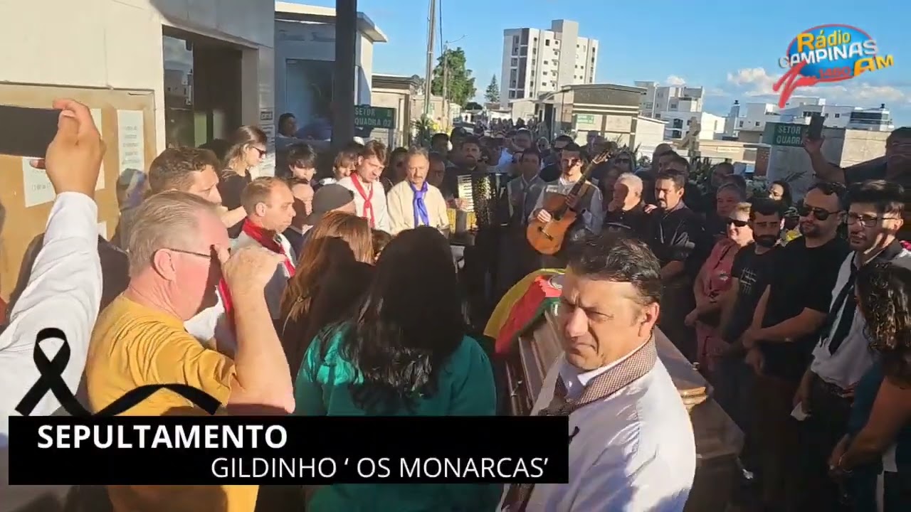 Sepultamento Gildinho Os Monarcas # Despedida de Gildinho dos Monarcas # O Adeus a Gildinho