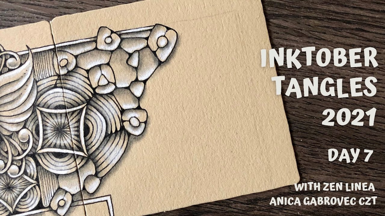 Inktober Tangles 2021 • День 7 • Мориссо