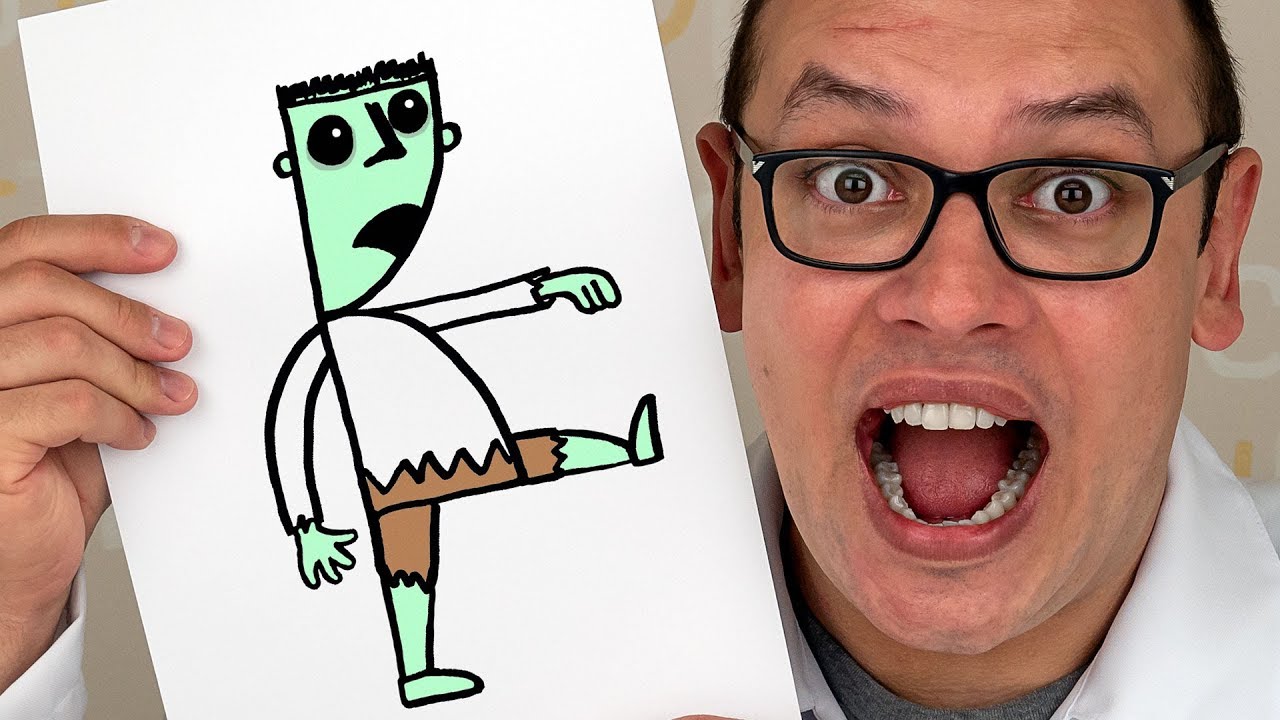 Produção Desenha: um Zumbi | Learn to Draw a Zombie