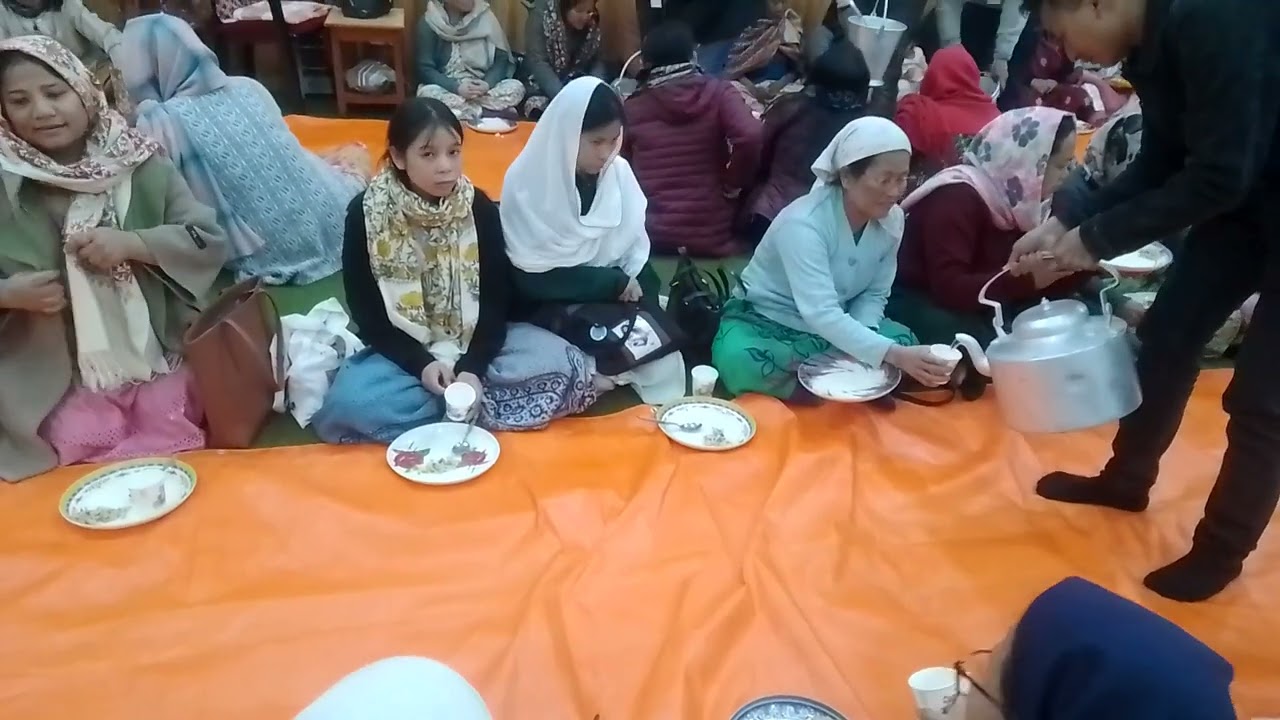 Remember of 55th Thanksgiving and special meeting at Namchi mount horeb house of prayer; lunch time