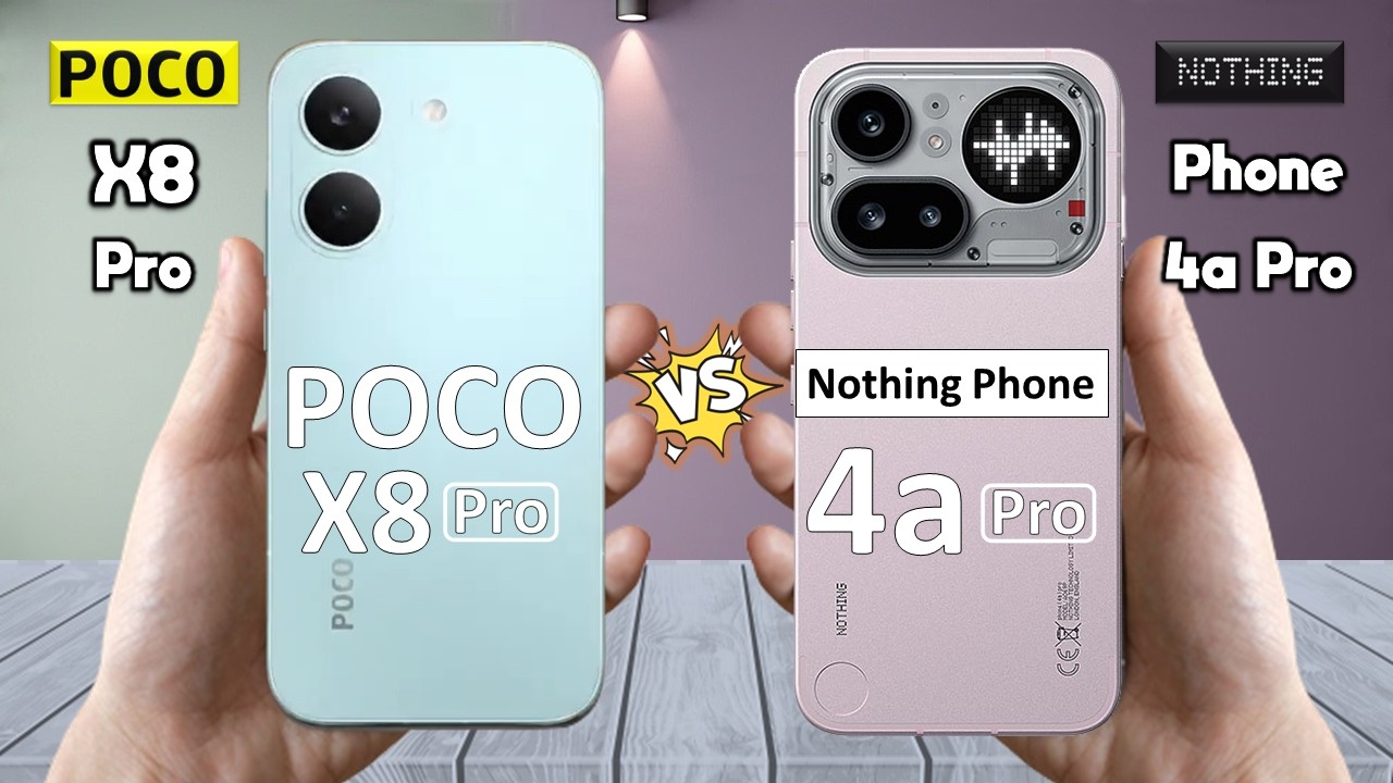 Poco X8 Pro Vs Nothing Phone 4a Pro - Full Comparison 🔥 Which is BEST for You?