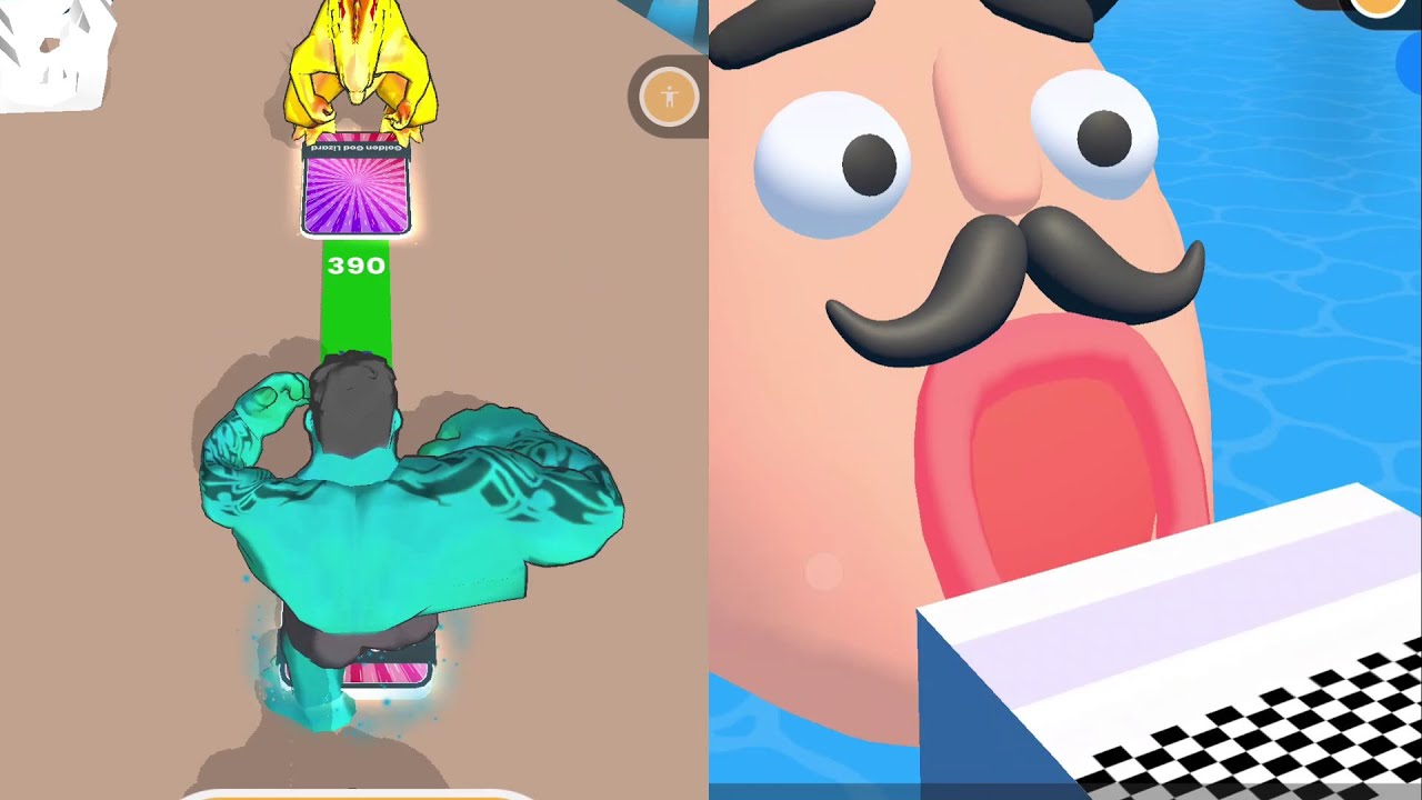 Monster Draft Vs Stacky Ice Cream Run- Satisfying Gameplay Walkthrough - All Level Max Tiktok