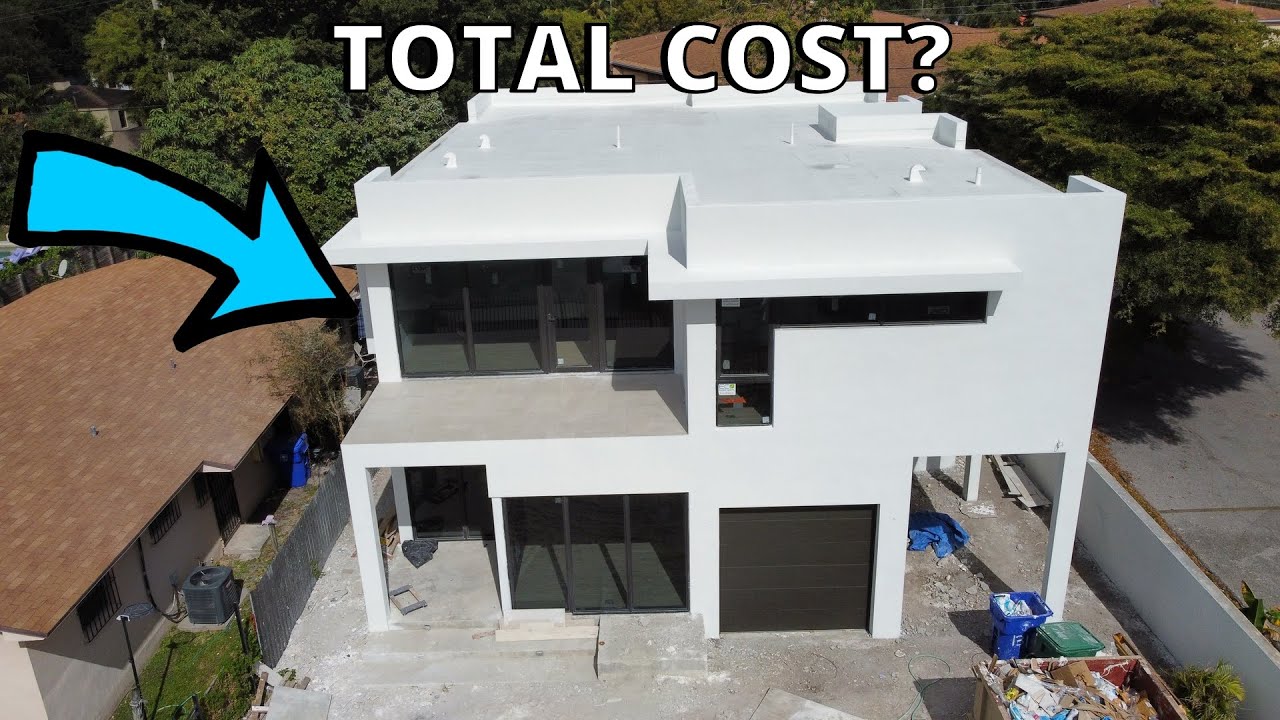 How Much Does It Cost To Build A Luxury Modern Home? $$$$ Price Break Down
