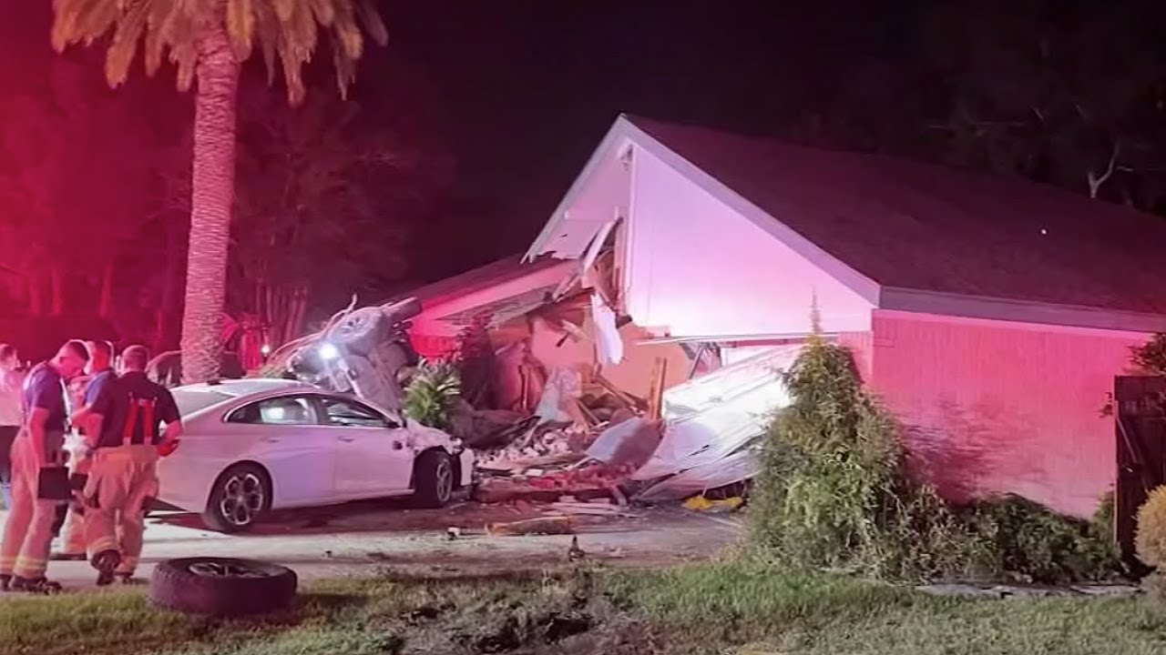 Alleged drunk driver rams truck into Katy home with family of 7