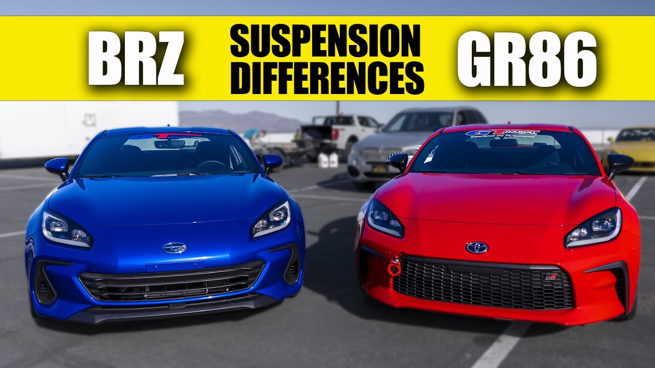 BRZ против GR86: различия в подвеске и управляемости