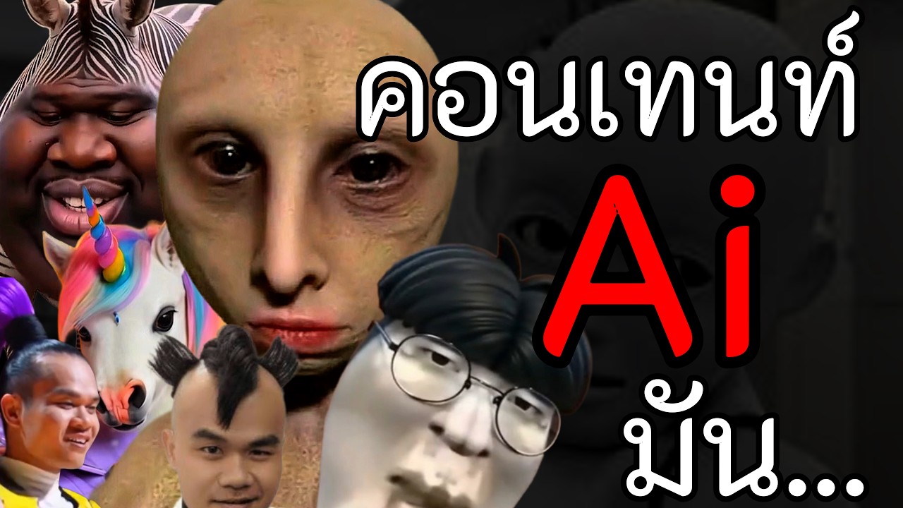 คอนเทนท์ Ai ที่ไร้สาระเกินเยียวยา? และน่ากลัว| Aiกับคอนเทนท์