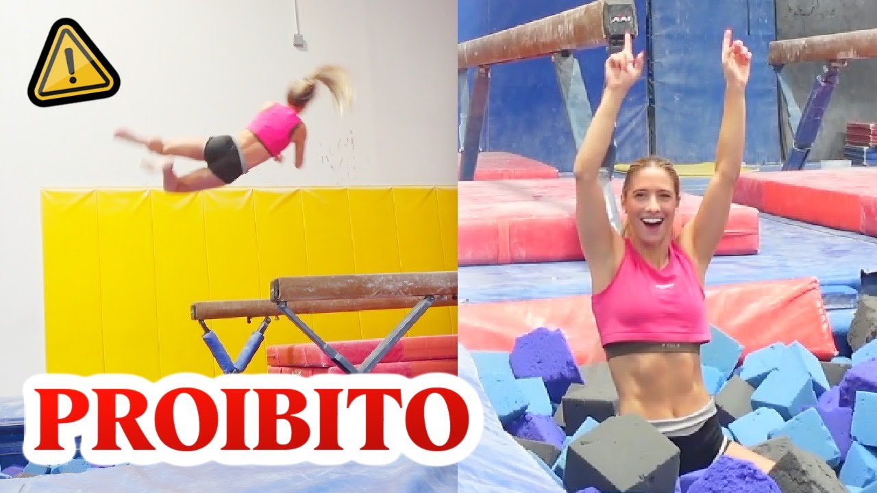 Ho COLPITO la trave provando UN SALTO!