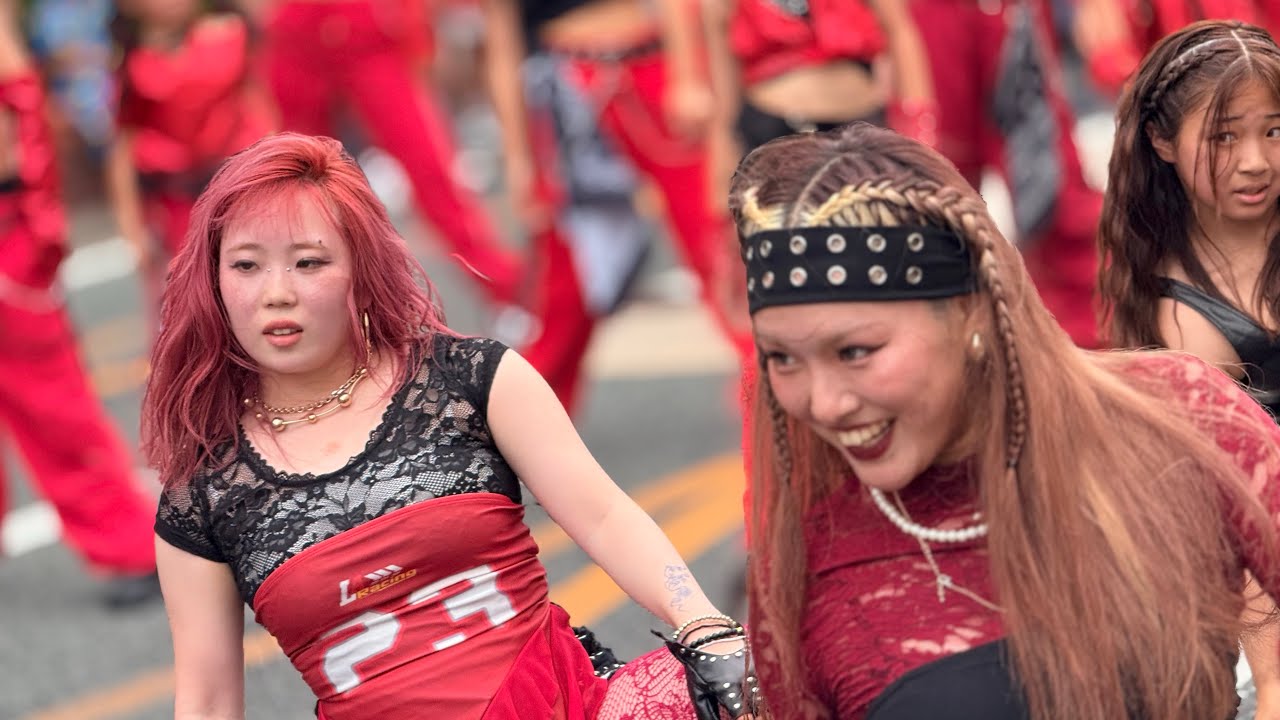 ［4K］MJガールズジェニー″スタジオMJ &九州男児新鮮組【水の祭典久留米まつり本祭2025.08.04】六ツ門南会場ダンスステージ