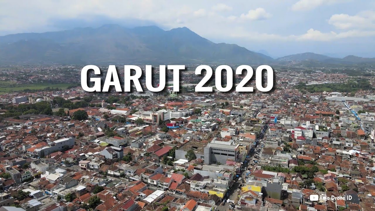 Drone View Kota Garut Jawa Barat 2020