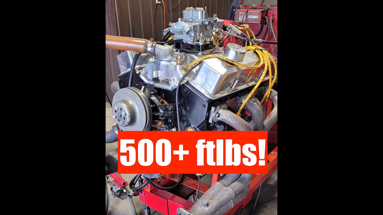SBC Stroker 500+ фут-фунтов! 470+ л.с. *Подробности в видео* Крутящий момент Big Block!
