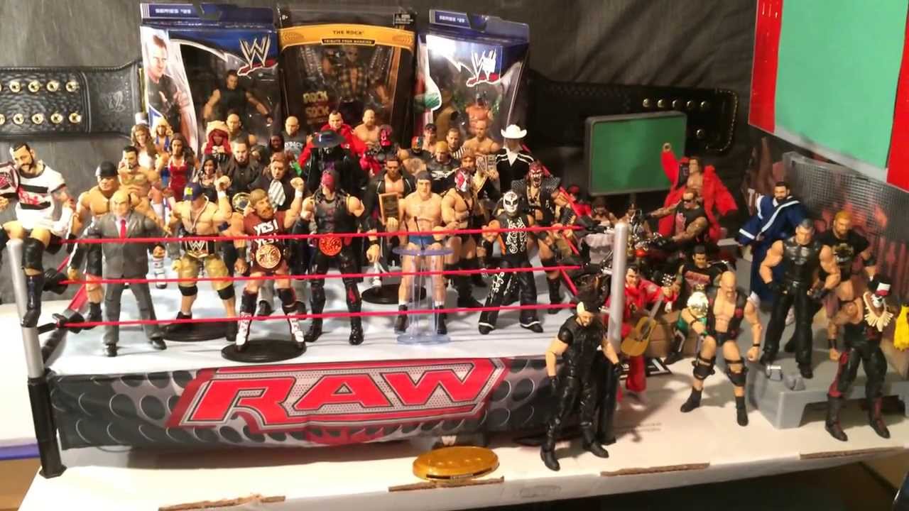 BurnoutInc's Updated WWE Figure Collection and Fan Giveaway Contest