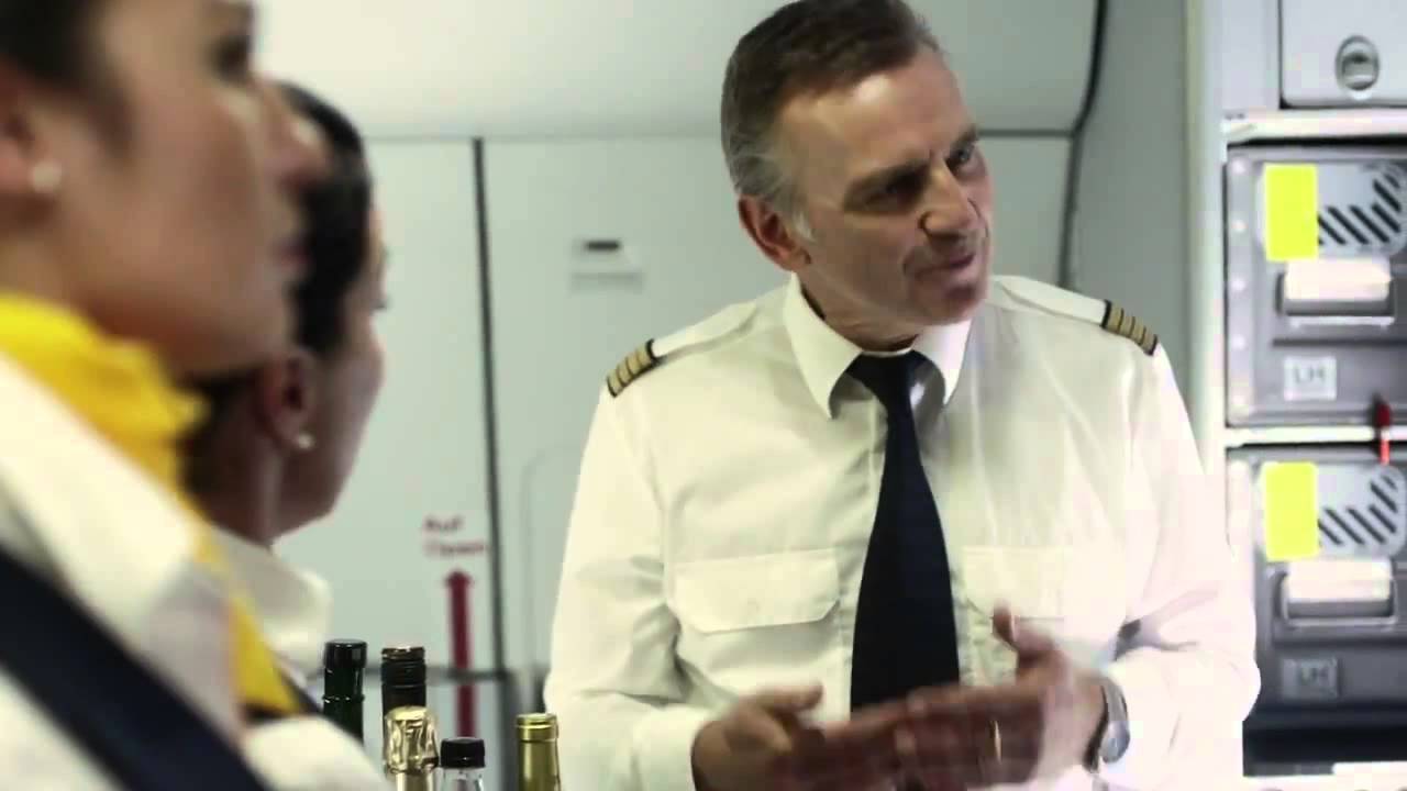 Lufthansa TV-Spot mit dem FC Bayern Muenchen