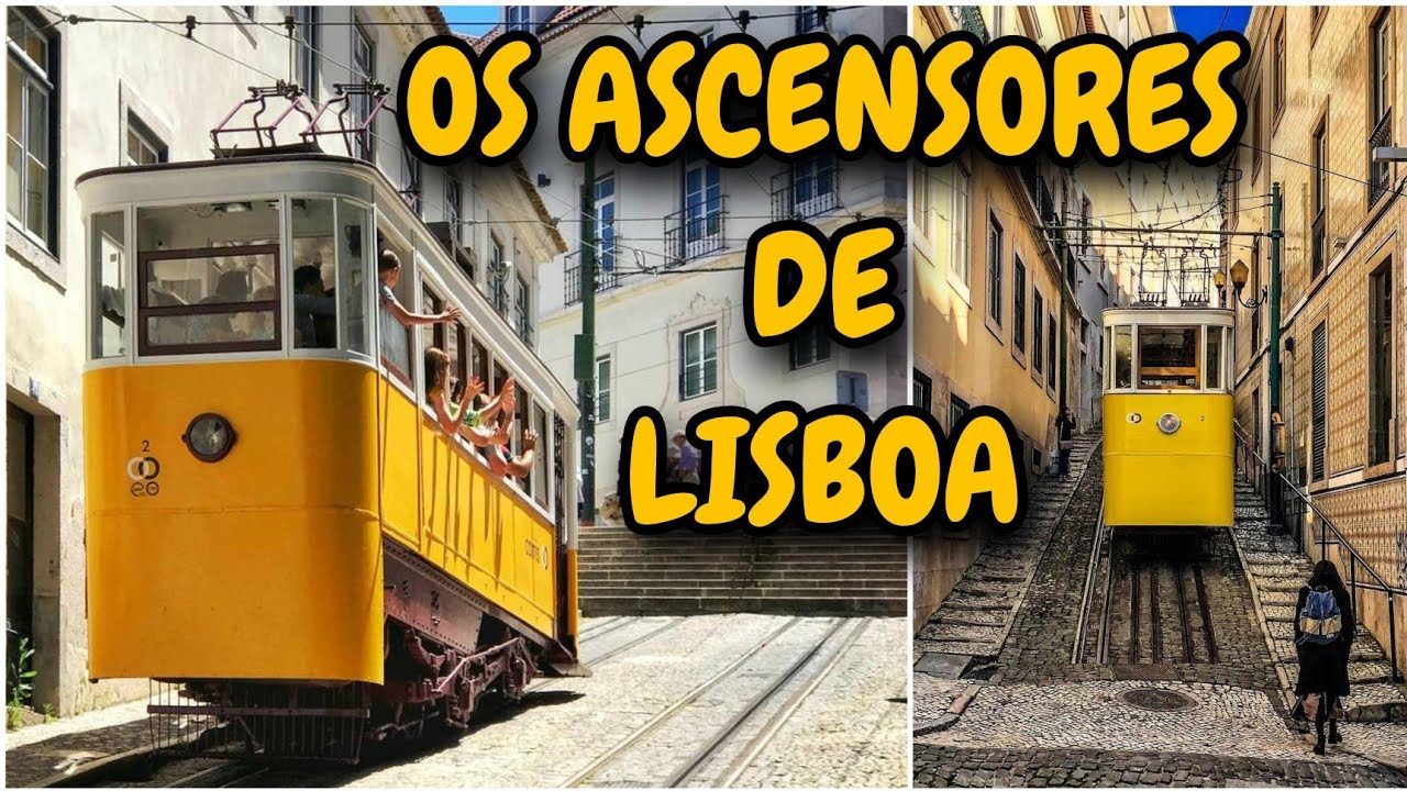 À descoberta dos 3 ascensores de Lisboa (Bica, Glória e Lavra) e o elevador de Santa Justa