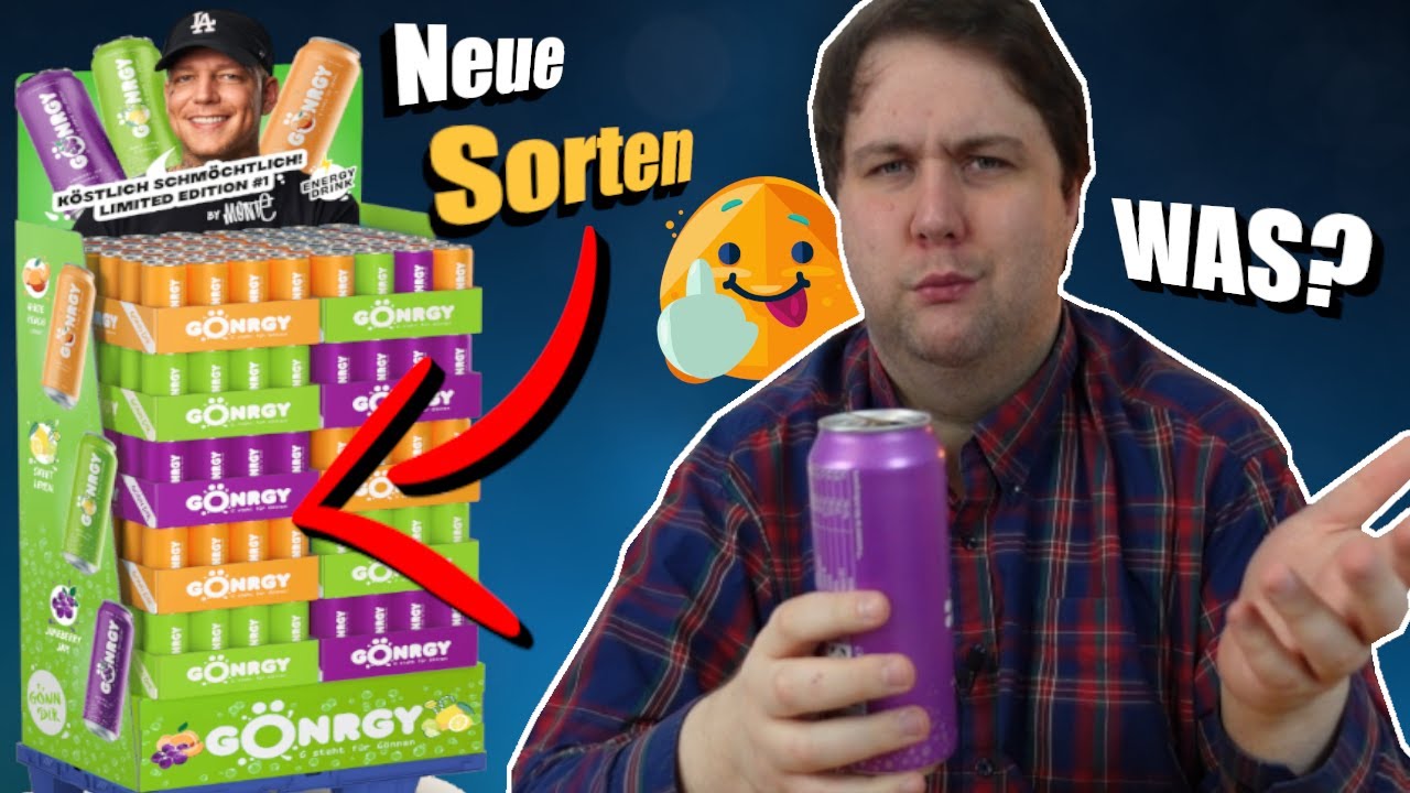 GÖNRGY - Sweet Lemon - White Peach - Juneberry Jam | Neue Sorten von @montanablack  probiert 🧃⚡