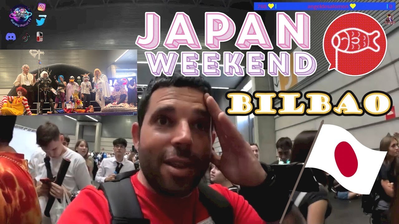 JAPAN WEEKEND DE BILBAO 2023 🎎 🌍GamingPlanetTV🌍 @Japan_Weekend