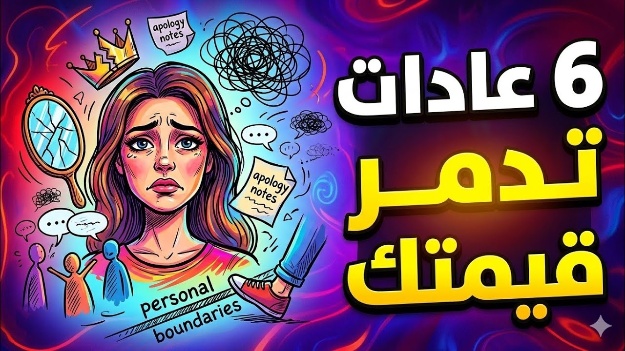 6 عادات تدمر قيمتها‼️المرأة التي يعاملها الجميع بلطف… لكن لا يحترمها أحد
