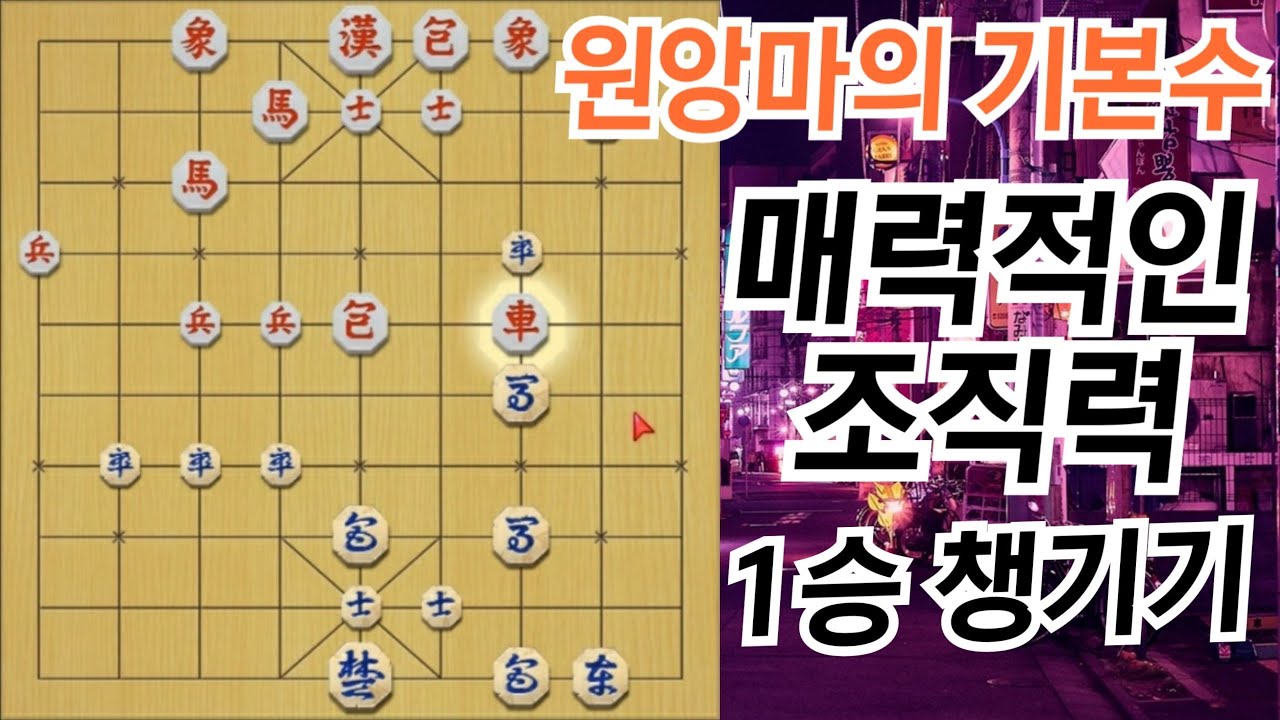 ※장기 초보자들 꼭 보세요※ 기본수의 원앙마 필살 강의 / 1승 챙기기