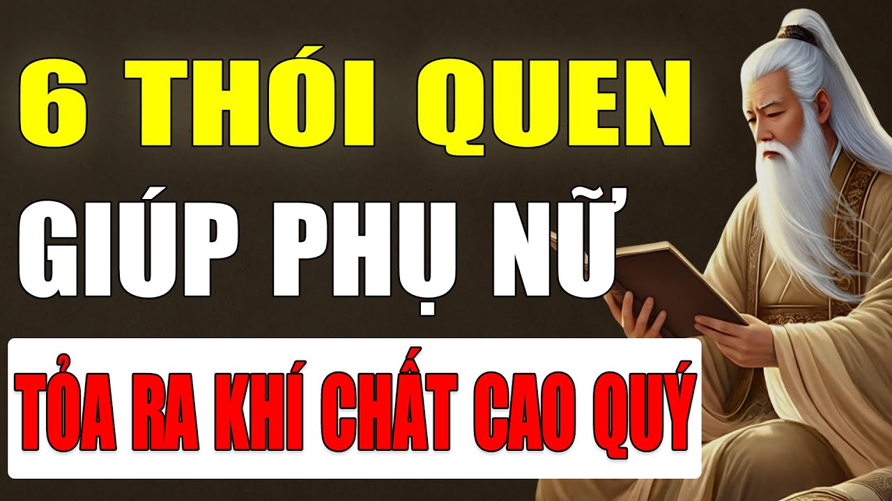 Cổ Nhân Tiết Lộ: 6 Thói Quen Giúp Phụ Nữ Tỏa Ra Khí Chất Cao Quý
