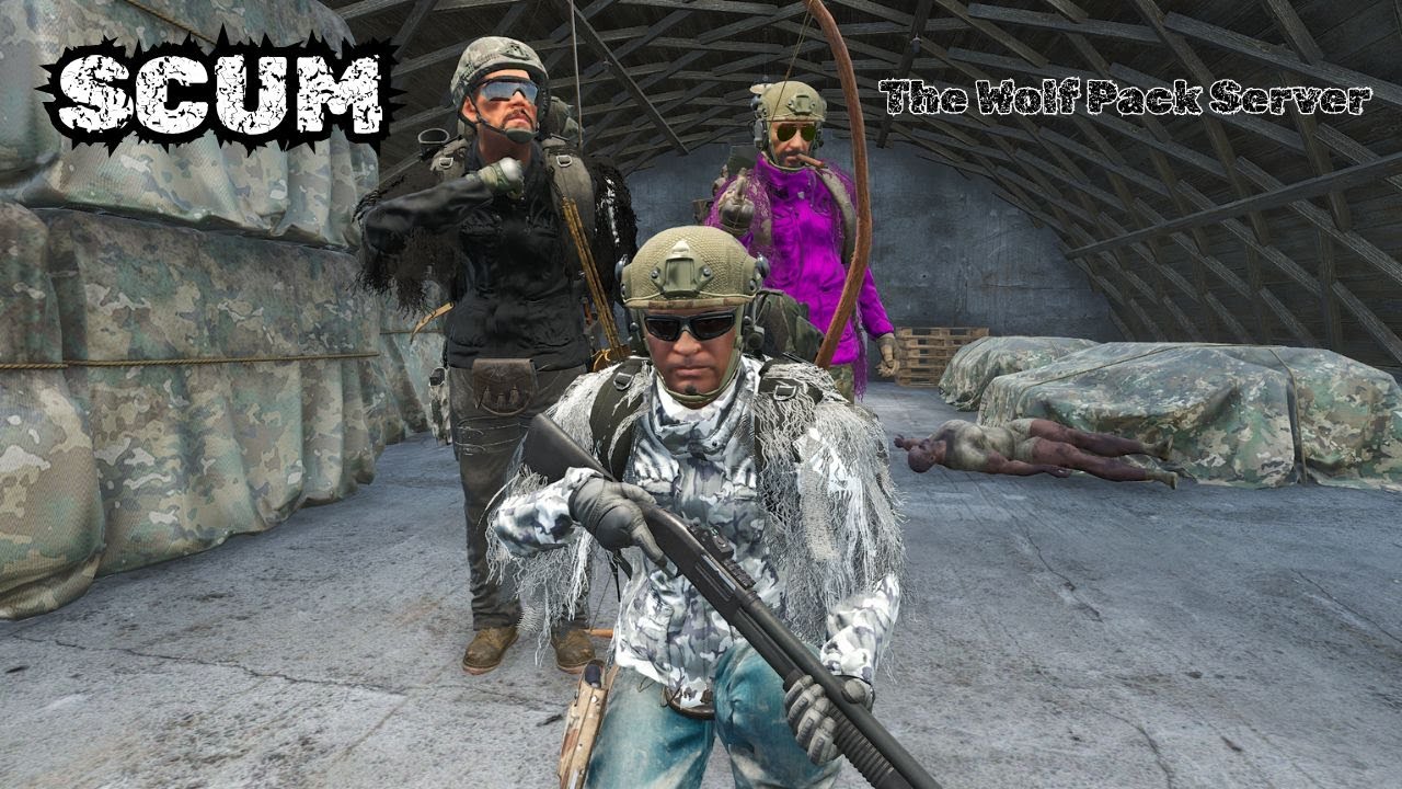 SCUM 1.2 Wolf Pack Server Livestream 3/14/26