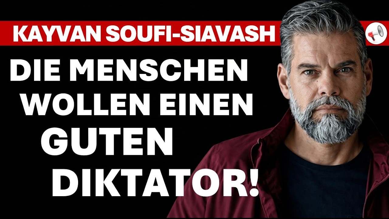 Viele Menschen wollen keine Freiheit - die Zukunft der KI | Kayvan Soufi-Siavash im Interview