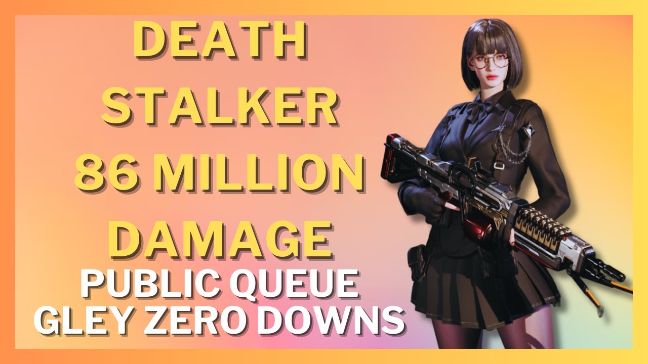 Gley 86 Mill Dmg vs Death Stalker NO DOWNS Public Queue l The First Descendant Build